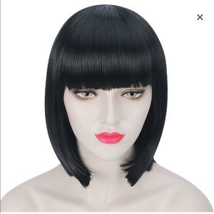 Short Bob Black Hair Wig